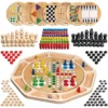 Wooden Game Compendium, 9 Games (3096)