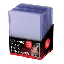 3" X 4" Action Packed 55PT Toploader (25st)