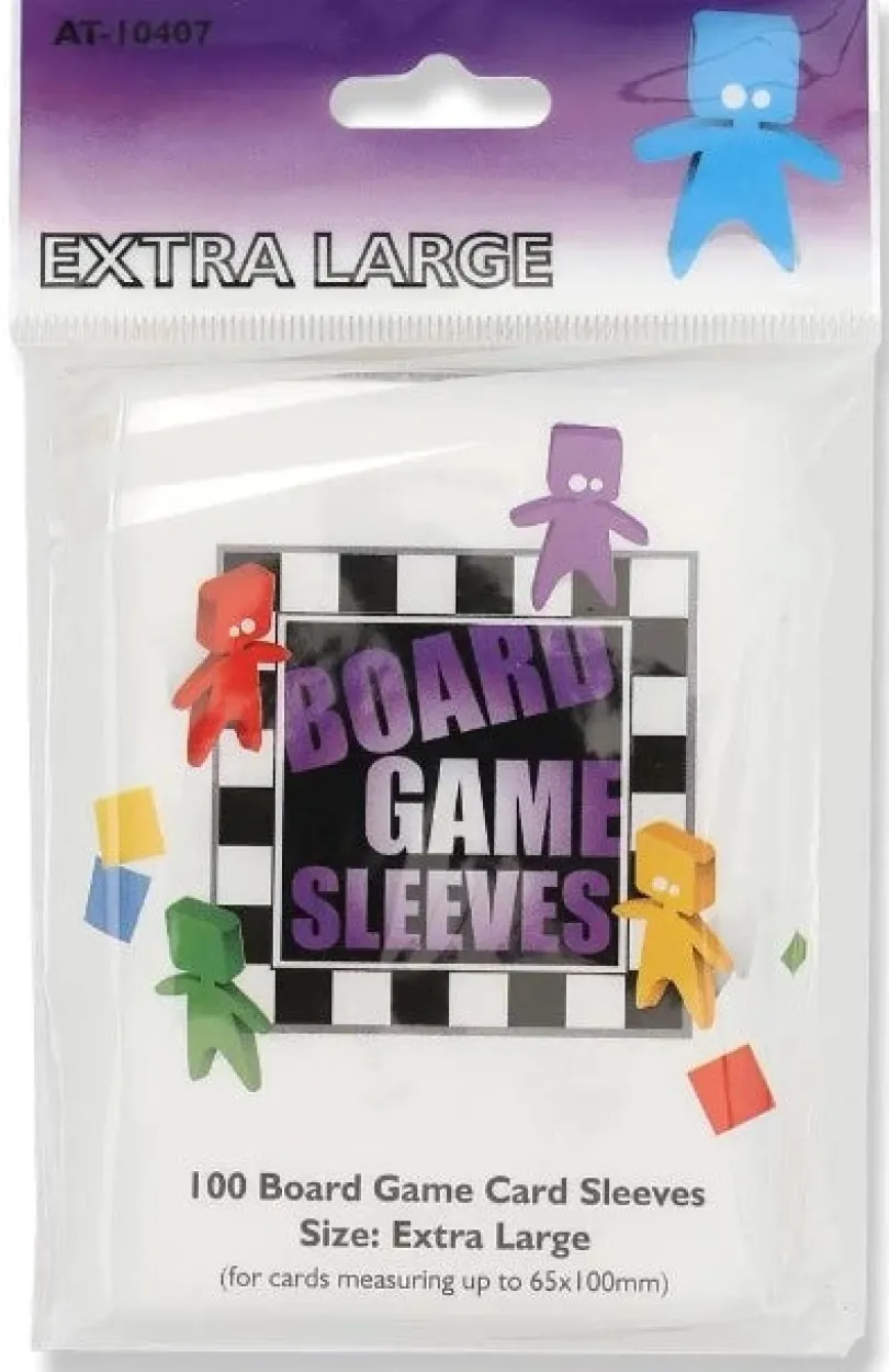(65x100mm) Board Game Sleeves - Extra Large - 100pack