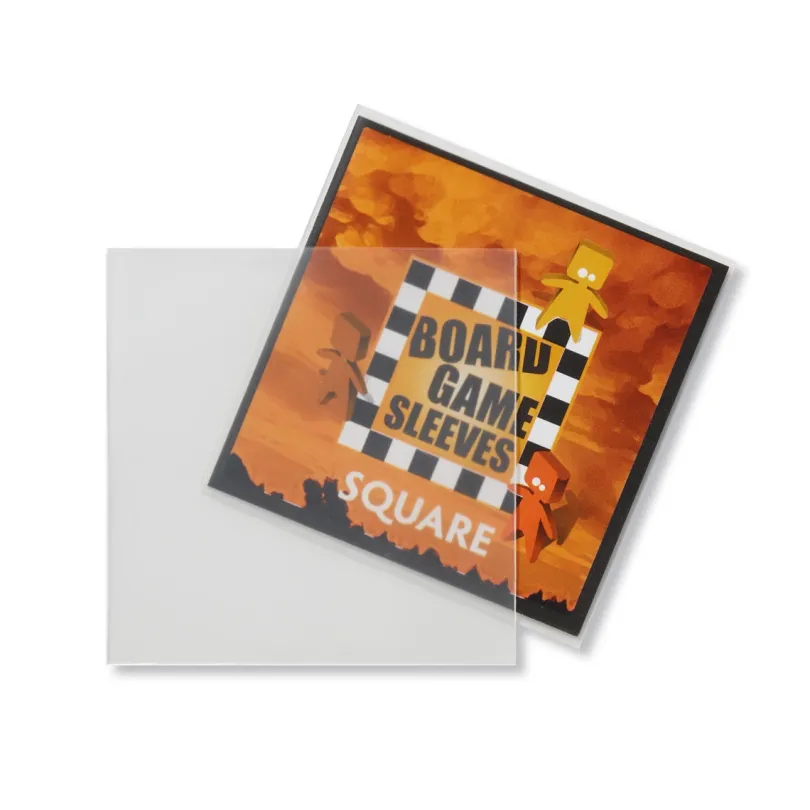 (70x70mm) Board Game Sleeves - Non-Glare: SQUARE 50 pack