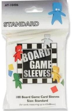 (63x88mm) Board Game Sleeves - Standard - 100pack