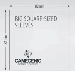 (82x82 mm) Gamegenic - Matte Big Square Sleeves