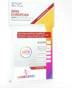 (46x71 mm) Gamegenic - Matte Mini European Sleeves