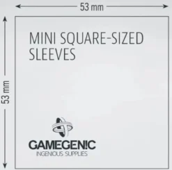 (53x53 mm) Gamegenic - Matte Mini Square Sleeves
