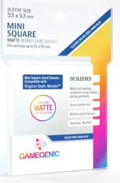 (53x53 mm) Gamegenic - Matte Mini Square Sleeves