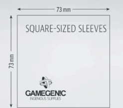 (73x73 mm) Gamegenic - Matte Square Sleeves