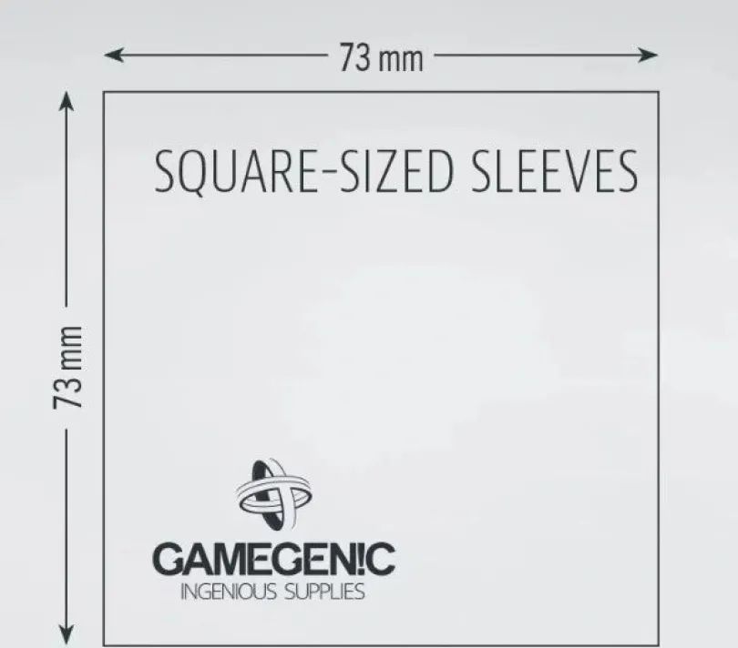 (73x73 mm) Gamegenic - Matte Square Sleeves