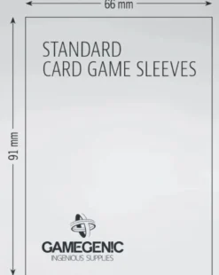 (66x91 mm) Gamegenic - Matte Standard Card Game Sleeves