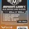 (65x100 mm) Mayday Games Card Sleeves - Magnum Ultra-Fit - Blue