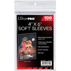 4" x 6" Soft Sleeves (100st)