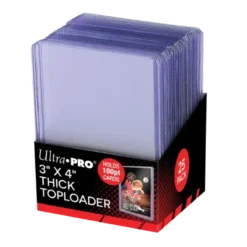 3" X 4" Thick 100PT Toploader (25st)
