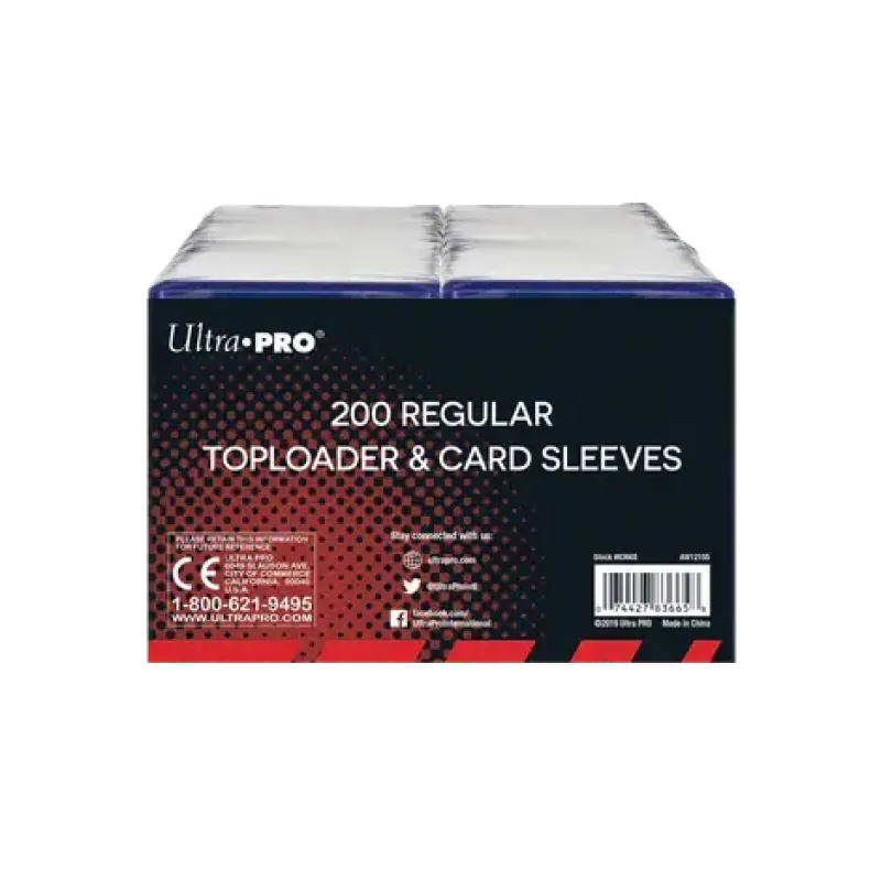3" x 4" Toploaders & Soft Sleeves Bundle (200st)