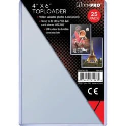 4" X 6" Toploader (25st)