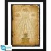 YU-GI-OH! - Framed print "Egyptian Tablet" (30x40 cm)